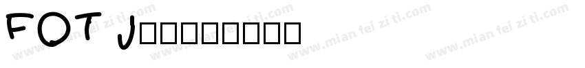 FOT Joy字体转换